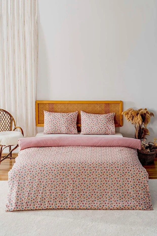 Rossie Çift Kişilik Pamuklu Nevresim Takımı